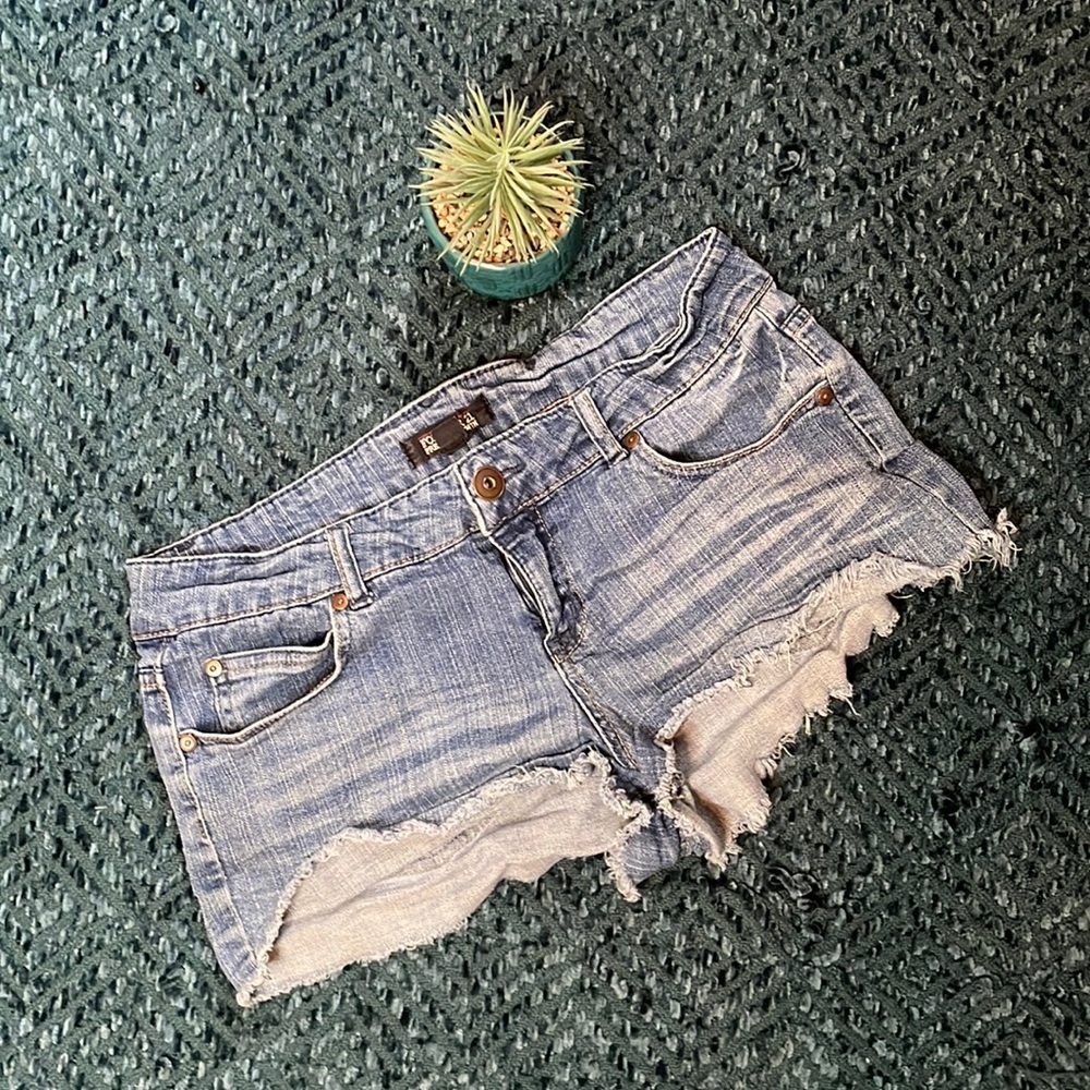 Denim shorts